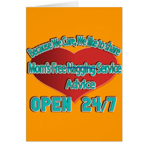 Cartão A mãe livra o conselho