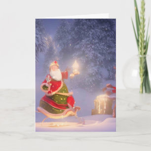 Cartão A Magia do Natal Nunca Acaba