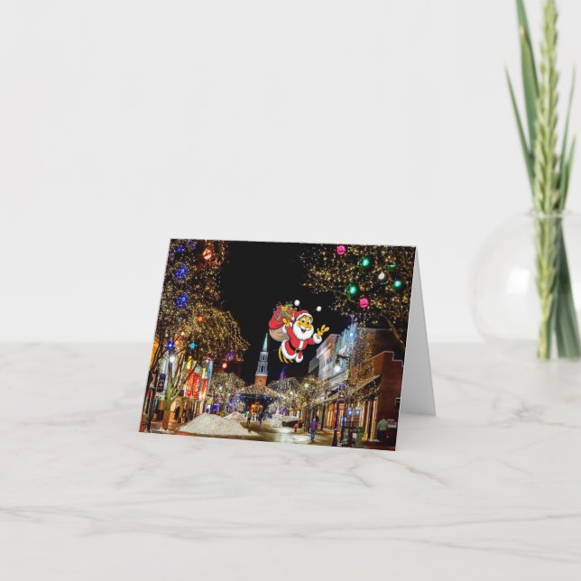 Cartão A Mágica do Natal (Frente)