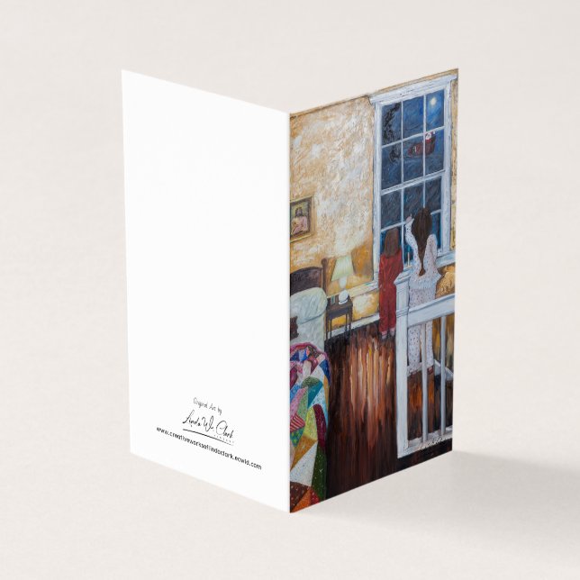 Cartão "A Mágica do Natal" (Exterior)