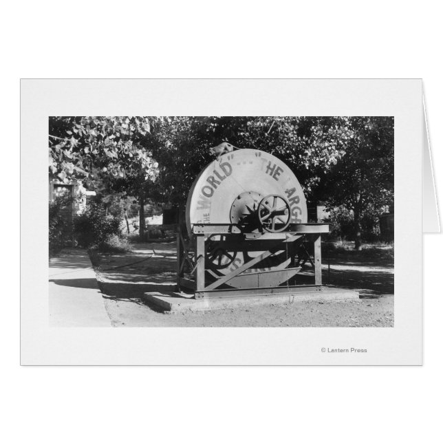 Cartão A maior fazenda de Stalmön Buffalo (Frente Horizontal)