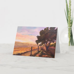 Cartão A Manhã Quebrou O Parque dos Cavalos De Madeira