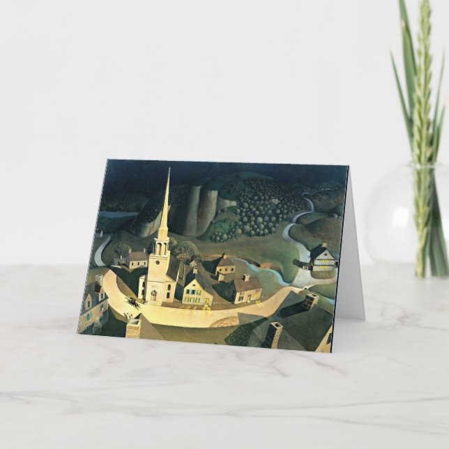 Cartão A meia-noite de Paul Revere (Frente)