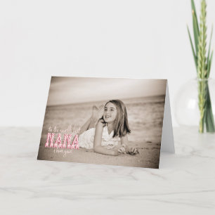 Cartão A melhor avó do mundo, eu te amo!