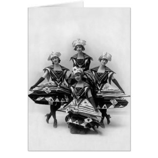 Cartão A menina do século - Musical 1916 de Ziegfeld