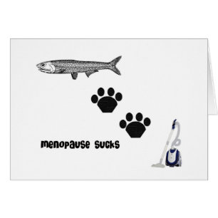 Cartão A menopausa suga