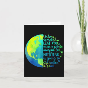 Cartão A Menos Que Alguém Como Você Se Preocupe Com Muito