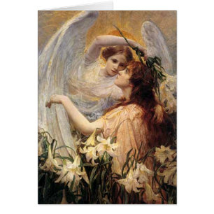 Cartão A mensagem dos anjos