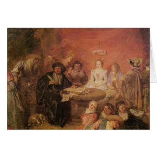 Cartão A mesa dos noivos