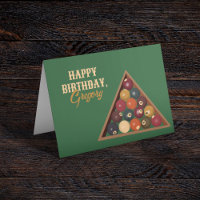 A Mesa Personalizada De Piscina Do Vintage Billiar