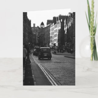 Cartão A milha real, Edimburgo, Scotland