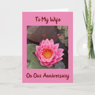 CARTÃO À MINHA **ESPOSA** NA **NOSSA PLACA ANIVERSÁRIA**
