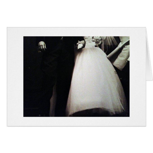 CARTÃO À MINHA IRMÃ E AO SEU NOVO CASAMENTO DE MARIDO (Frente Horizontal)