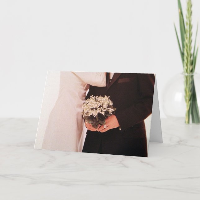 CARTÃO À MINHA IRMÃ GÊMEA/MELHOR AMIGO NO DIA DO CASAMENT (Frente)