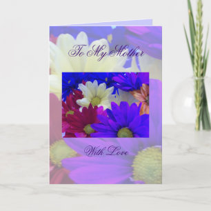 Cartão À Minha Mãe Com Amor