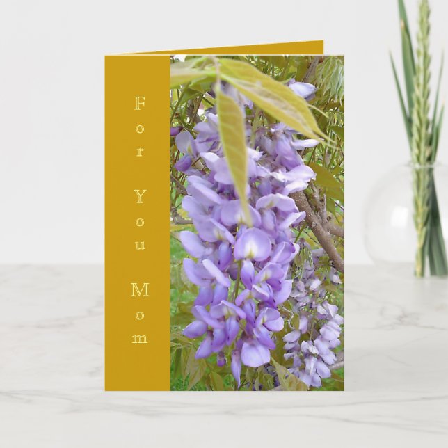 Cartão "a mother's heart" Card. (Frente)