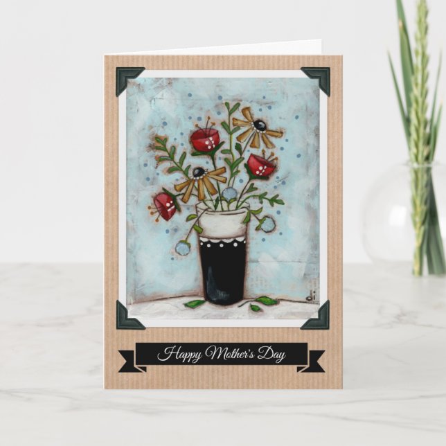 Cartão A Mother's Love - Mother's Day Card (Frente)