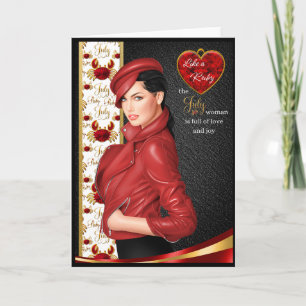 Cartão A Mulher de julho