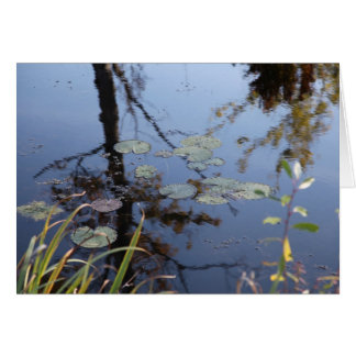 Cartão A natureza é uma língua...