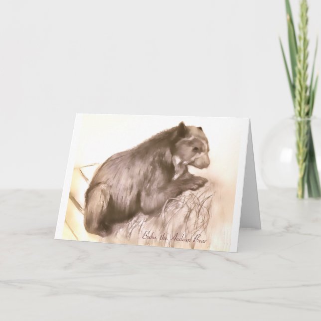 Cartão A. Neuman Bubu Portrait Notecard (Frente)