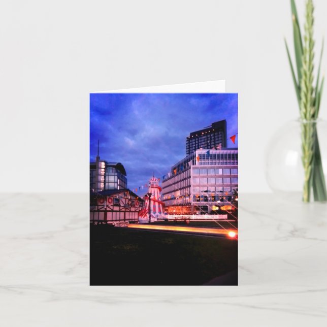 Cartão À noite (Frente)