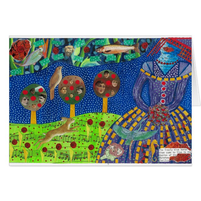 Cartão A noiva (Frente Horizontal)