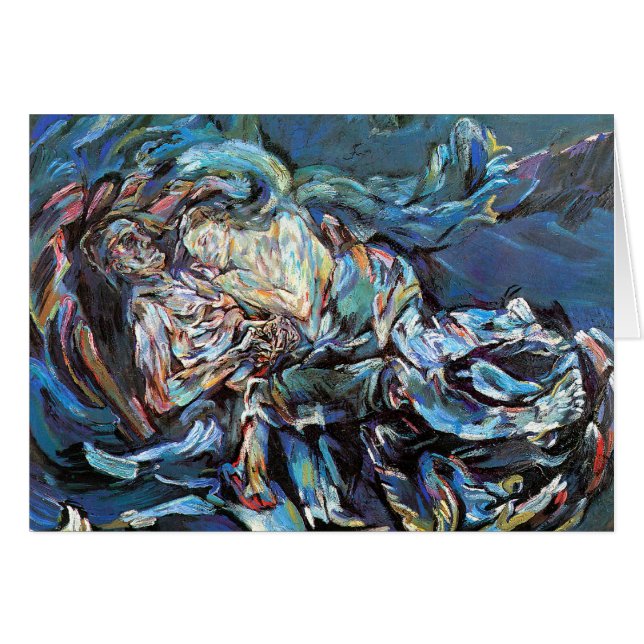 Cartão A noiva do vento (a tempestade) (Frente Horizontal)