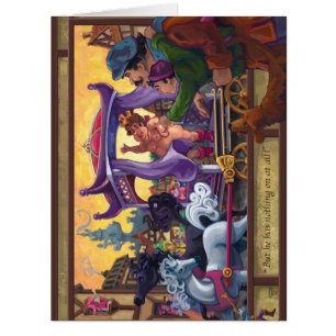 Cartão A nova roupa do imperador