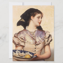 Cartão A Ostra Girl