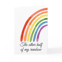 A Outra Metade Do Meu Arco-Íris Você Me Completou