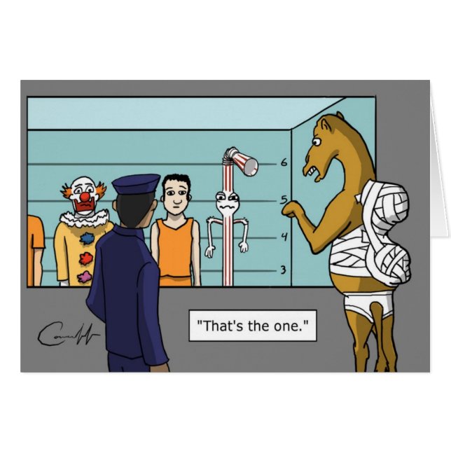 Cartão "A palha " (Frente Horizontal)