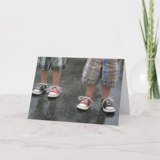 Cartão A parte do gêmeo