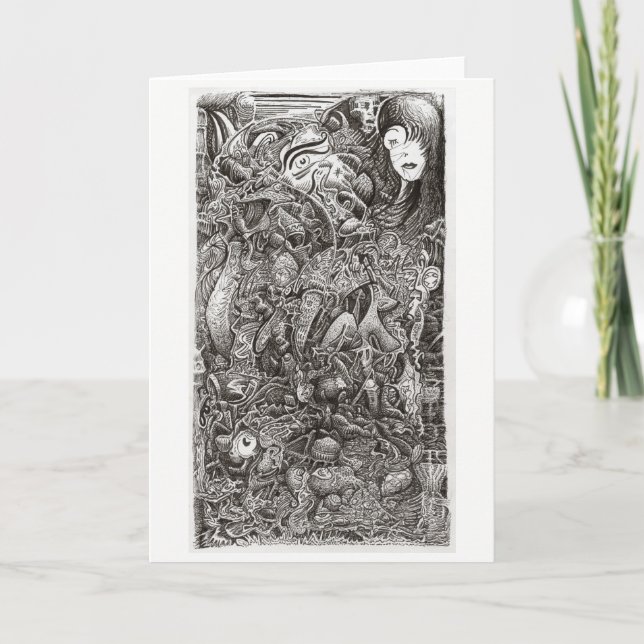 Cartão A Parte Mais Difícil, por Brian Benson (Frente)