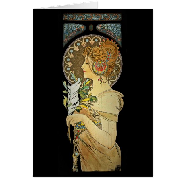 Cartão A pena de 1899 (Frente)