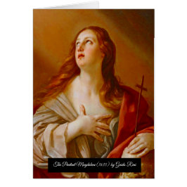 Cartão A Penitente Magdalene