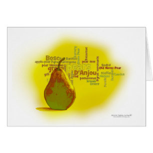 Cartão A pera doce