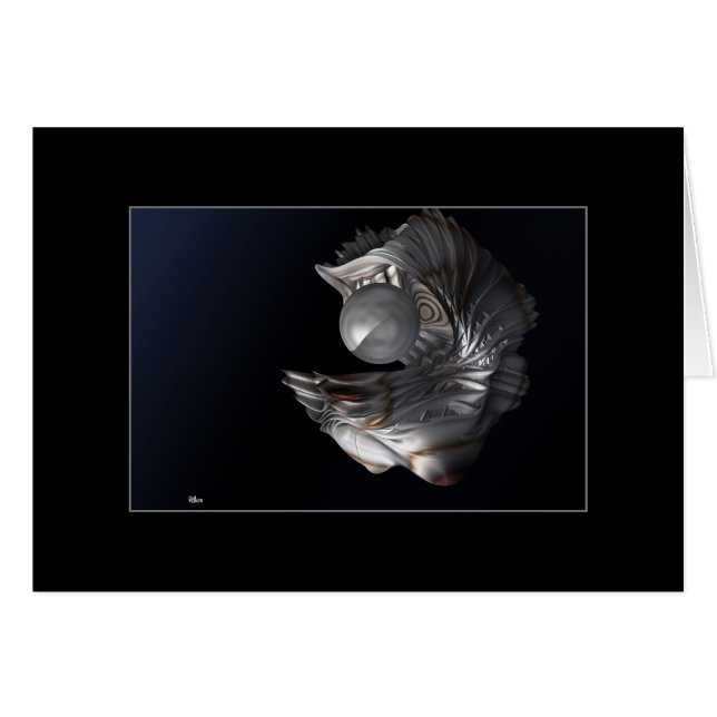 Cartão A pérola secreta (Frente Horizontal)