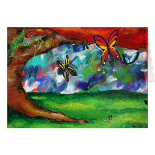 Cartão A pintura de Tabbitha