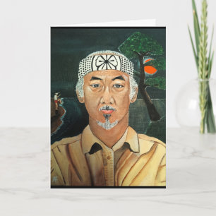 Cartão A Pintura do Sensei por Alfred Fox