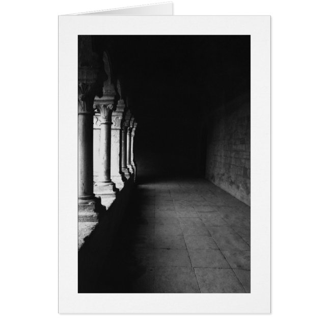 Cartão A placa CLOISTER (Frente)