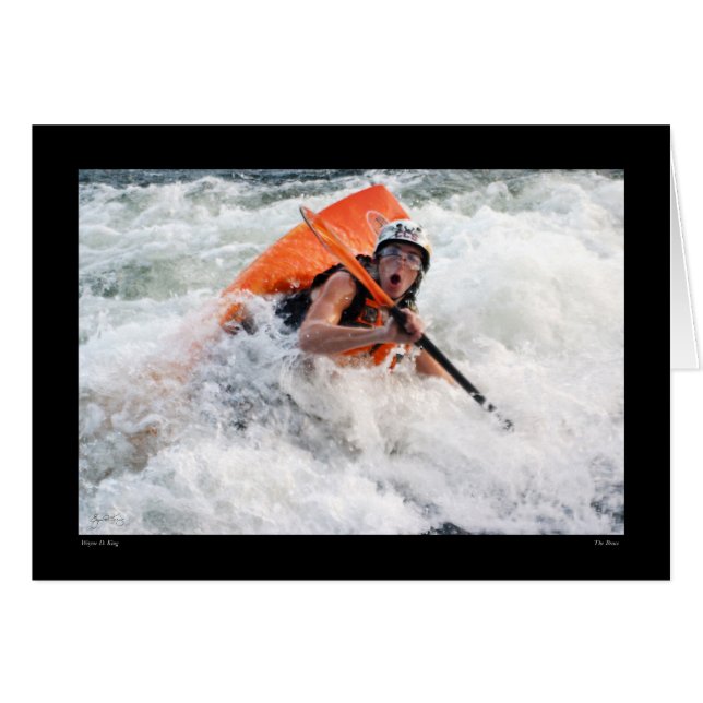 Cartão A placa de marca (Frente Horizontal)