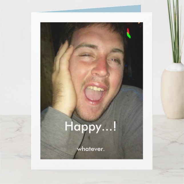 Cartão A placa de separação de linha ofensiva (Frente)