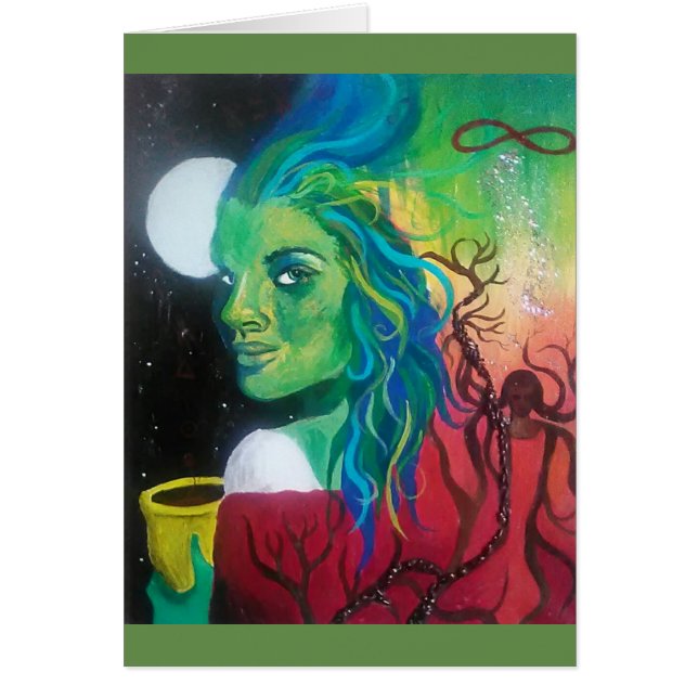 Cartão A placa mágica (Frente)