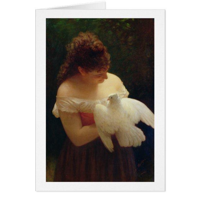 Cartão A pomba (Frente)