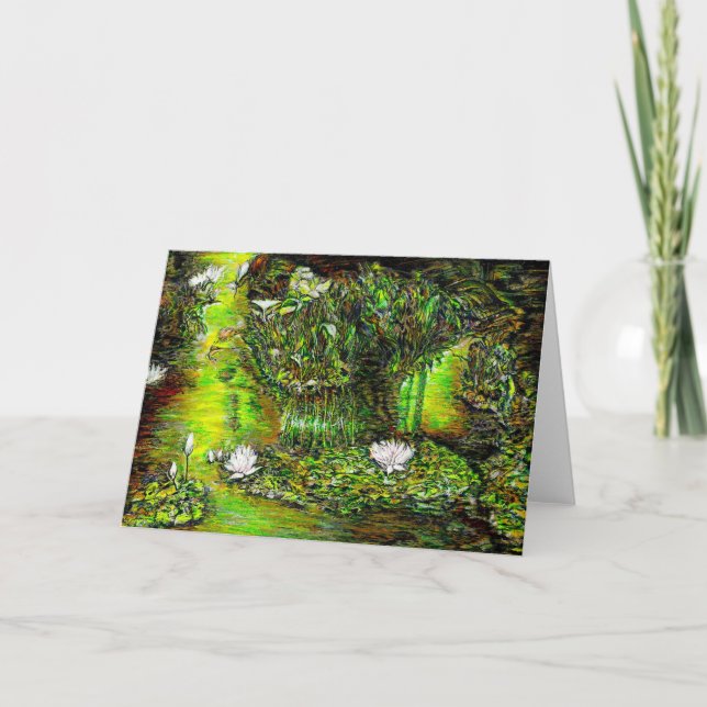 Cartão A Pond with Unpure Thoughts (Frente)