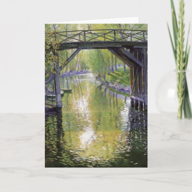 Cartão A ponte antiga (por Cara de Rosa) (Frente)