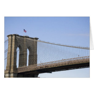 Cartão A Ponte do Brooklyn em Nova Iorque, Novo 2