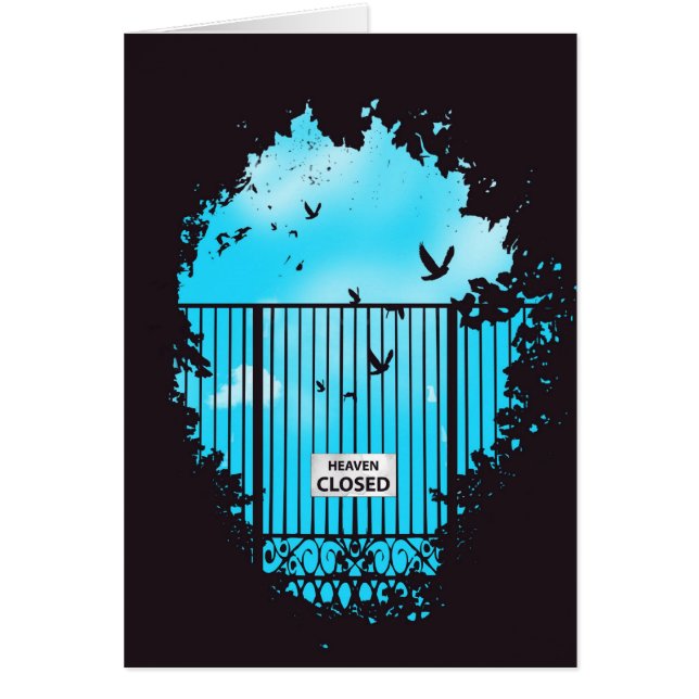 Cartão A porta do céu (Frente)