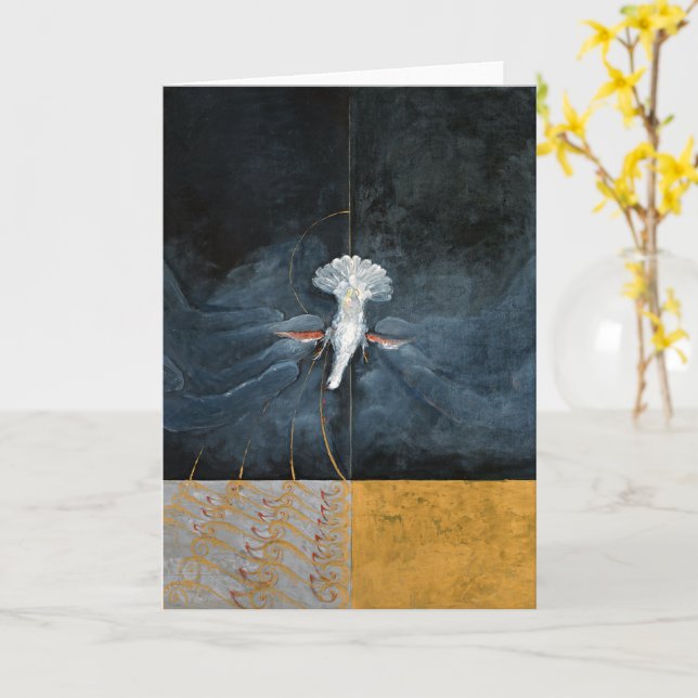 Cartão A Porta, No 5 | Hilma af Klint (Flor Amarela)