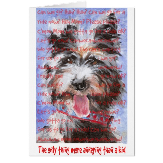 Cartão A praga (Frente)